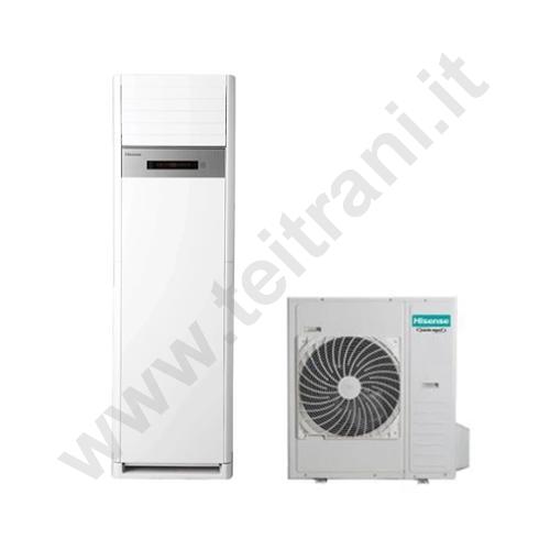 MONOCOLONNA140T - HISENSE MONOCOLONNA 140T INVERTER 48.000 BTU COMPOSTA DA UNITA' INTERNA AUF140UR4RMPA E UNITA' ESTERNA AUW140U6RT - TRIFASE - GAS R32