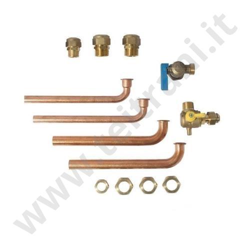 3025382 - IMMERGAS KIT RACCORDI PER CALDAIA ALLACCIAMENTO POSTERIORE