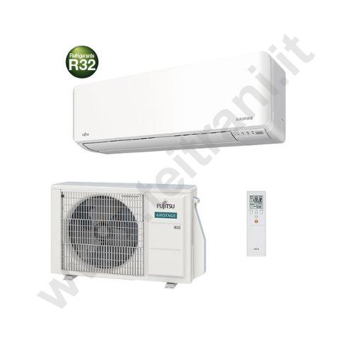3NGF7080 - FUJITSU CLIMATIZZATORE A PARETE ALTA 18000 BTU DC INVERTER MODELLO KMTE 18 CON TELECOMANDO GAS R32