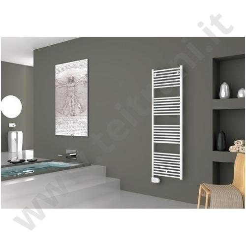 3581646100054 - RADIATORE CORDIVARI MODELLO LISA 22 ELETTRICO 1160×500 600W RAL 9010 CON TERMOSTATO DIGITALE ECO