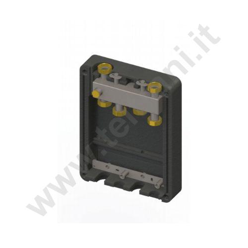 49045031 - LOVATO BOX EPP - MODULO DI DISTRIBUZIONE PENSILE  3 ZONE DN.25