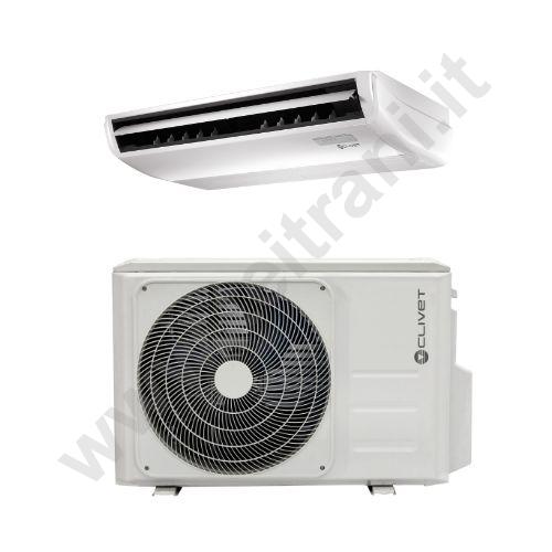 MONOCEILING18 - CLIVET CLIMATIZZATORE MONOSPLIT DC INVERTER MODELLO IF3-XY 53M + MC3-Y 53M PAVIMENTO SOFFITTO 18000 BTU GAS R32 CON TELECOMANDO