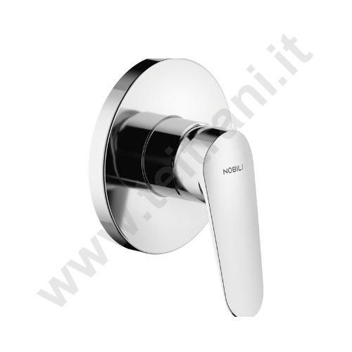 BS101108CR - NOBILI MISCELATORE CROMATO INCASSO DOCCIA SERIE BLUES