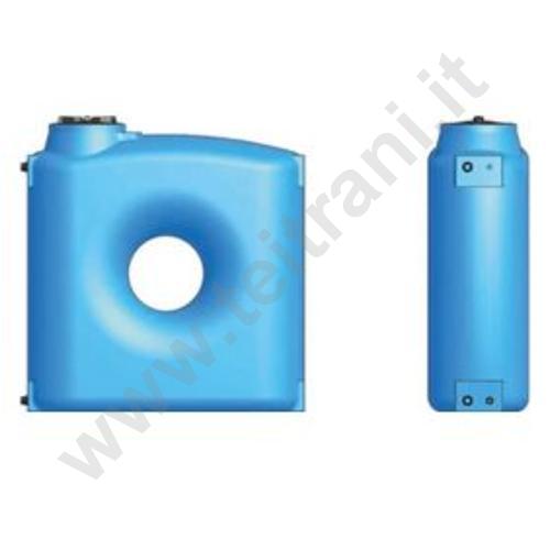 A620070 - ELBI SERBATOIO POLIETILENE PARALLELEPIPEDO MODELLO CPZ-2000 LITRI 2000 PER INSTALLAZIONE FUORI TERRA D. 1910Xx2050 mm