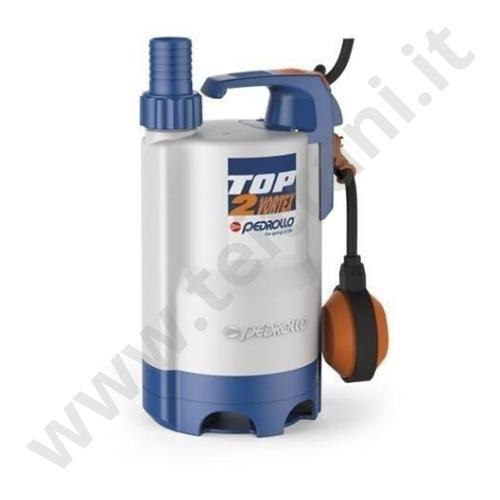 48TOPVX - PEDROLLO ELETTROPOMPA SOMMERGIBILE SERIE TOP 2 VORTEX HP.0,50  220v PER ACQUE SPORCHE