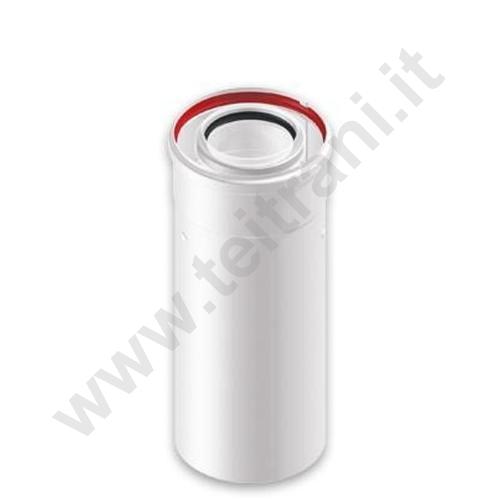 93400500 - PROLUNGA SCARICO FUMI COASSIALE IN PPS  100×60 L. 500 PER CALDAIA A CONDENSAZIONE