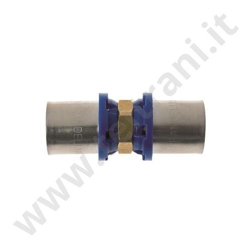 P2RI50 - P2 RACCORDO INTERMEDIO DOPPIO A PRESSARE  50 × 50 × 4