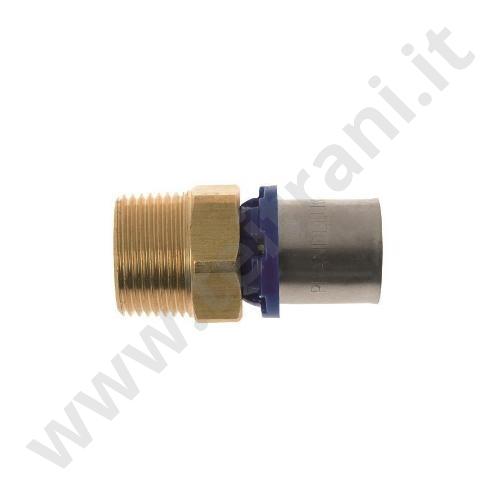 P2RM0320 - P2 RACCORDO MASCHIO A PRESSARE  1/2 × 20 × 2