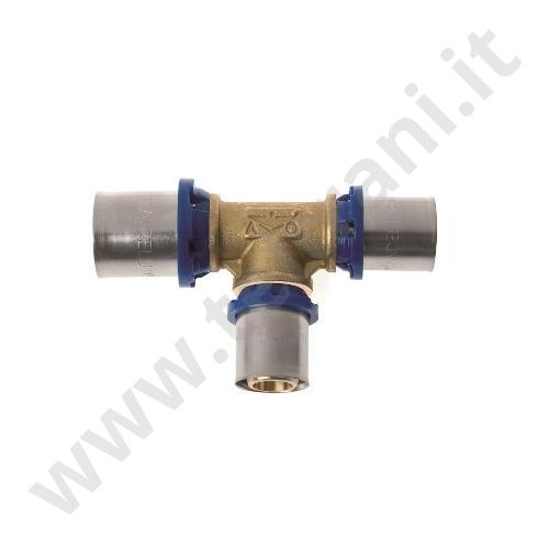 P2TIR322632 - P2 RACCORDO TES RIDOTTO A PRESSARE  32 × 26 × 32