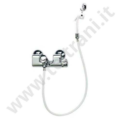 R761 - RIVER MISCELATORE TERMOSTATICO PER WC CON FUNZIONE BIDET CON KIT DOCCETTA ESTERNO PER DISABILI