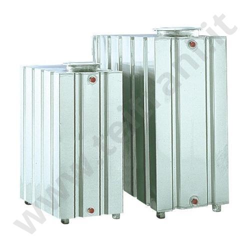 3701014010005 - SERBATOIO IN ACCIAIO INOX AISI 304 PARALLELEPIPEDO LITRI 300