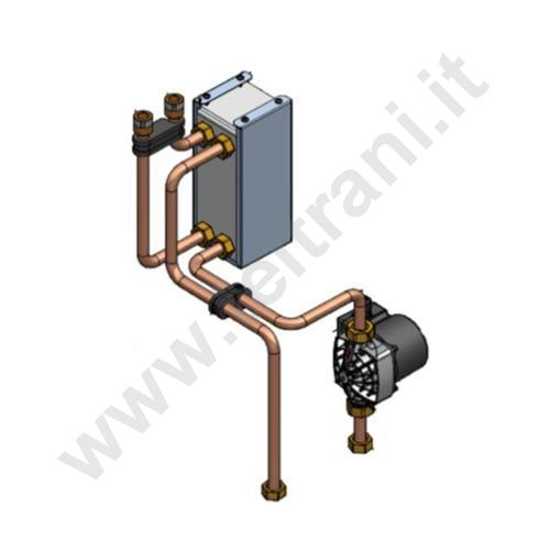 88042296 - CLIVET KIT SOLARE SOLX CON CIRCOLATORE E SCAMBIATORE INOX
