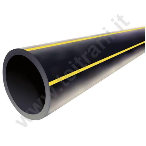 370187 - TUBO POLIETILENE GAS PE80 S5 D. 50 IN BARRE DA 6 METRI