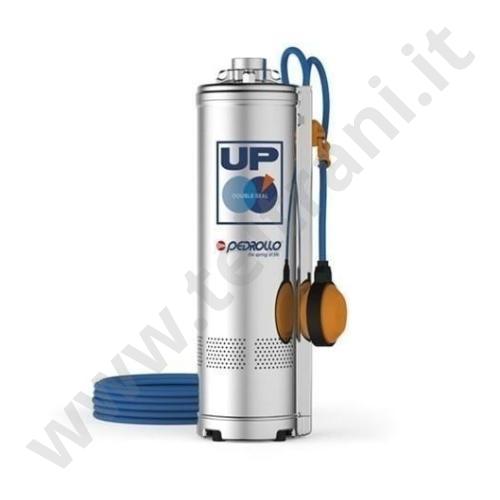 PEDUPM23GE - PEDROLLO ELETTROPOMPA SOMMERSA MULTIGIRANTE CON GALLEGGIANTE  UPM 2/3 HP. 0,75  220v  PER ACQUA PULITA