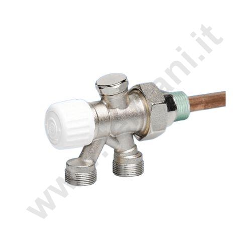 03063 - VALVOLA MONO-BITUBO TERMOSTATIZZABILE 1/2''