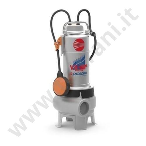 VXMI1050 - PEDROLLO ELETTROPOMPA SOMMERGIBILE VORTEX VXm 10/50 ST HP.1 220v IN ACCIAIO INOX PER ACQUE LURIDE