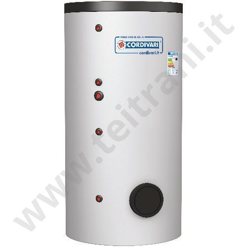 3134162320001 - CORDIVARI BOLLITORE BOLLY 2 XL 200 LITRI CON TRATTAMENTO POLYWARM A 2 SERPENTINE SCAMBIATORE FISSO