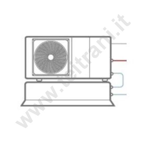 75422550 - CLIVET ACCUMULO INERZIALE TANKLX LT.100 PER INSTALLAZIONE A BASAMENTO