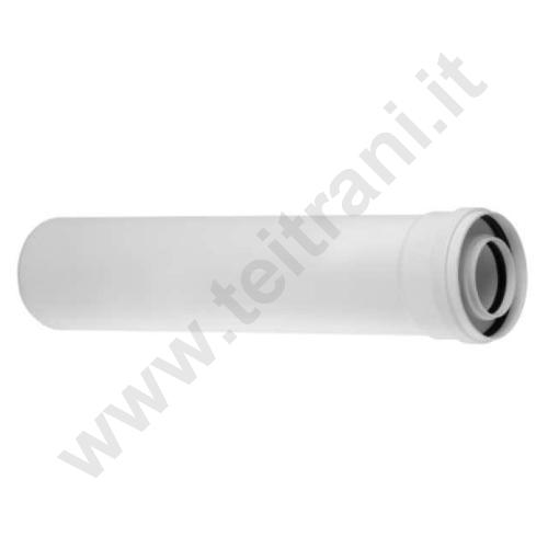 93400500 - PROLUNGA SCARICO FUMI COASSIALE IN PPS  100×60 L. 500 PER CALDAIA A CONDENSAZIONE