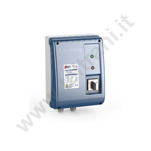 530TNF20A - PEDROLLO QUADRO ELETTRICO QET 200 PER POMPE SOMMERSE DA 4' E 6' TRIFASE
