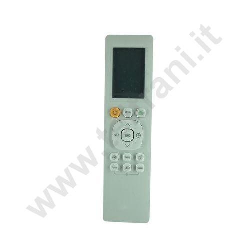 RG10AD2SBGEF - CLIVET TELECOMANDO A INFRAROSSI RG10A-D2S-BGEF PER UNITA' INTERNE CRISTALLO 2-DUCT2-BOX 2-CEILING&FLOOR 2-EZCOOL-CONSOLE 3