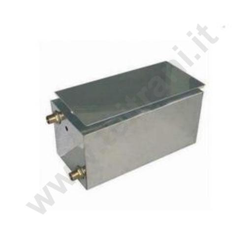 VA30X - VASO ESPANSIONE APERTO PREFORATO 30 LITRI IN ACCIAO INOX 304