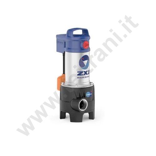 48SDZX240A1SJR - PEDROLLO POMPA ZXm 2/40 HP.0,75 220v SOMMERGIBILE GIRANTE VORTEX CON GALLEGGIANTE MAGNETICO