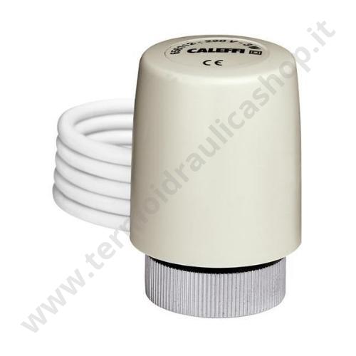 Caleffi 656202  230V Comando elettrotermico con installazione ad aggancio rapido CALEFFI 