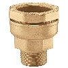 861420 - RACCORDO MASCHIO IN OTTONE 20×1/2''
